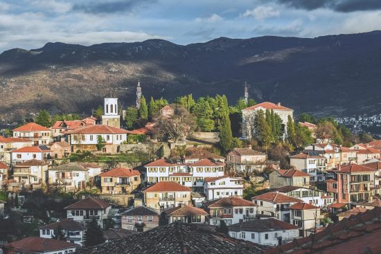 The picturesque city of Ohrid in North Macedonia