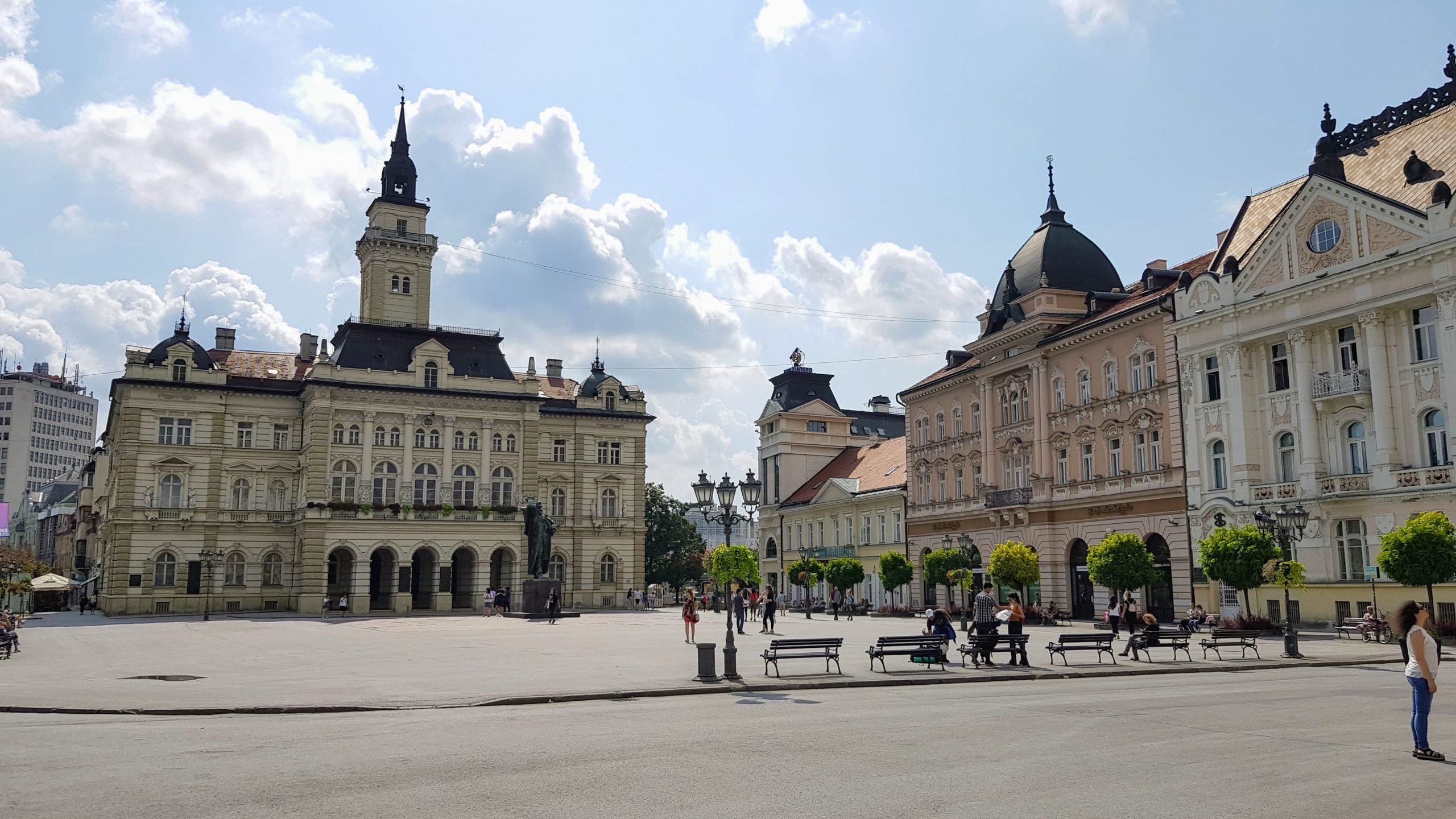 Novi Sad Serbia, the Balkans