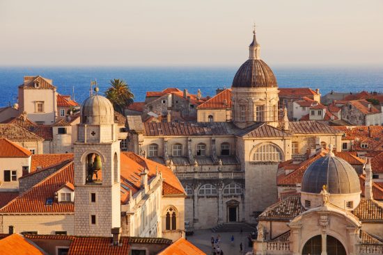 The beautiful Dubrovnik skyline.