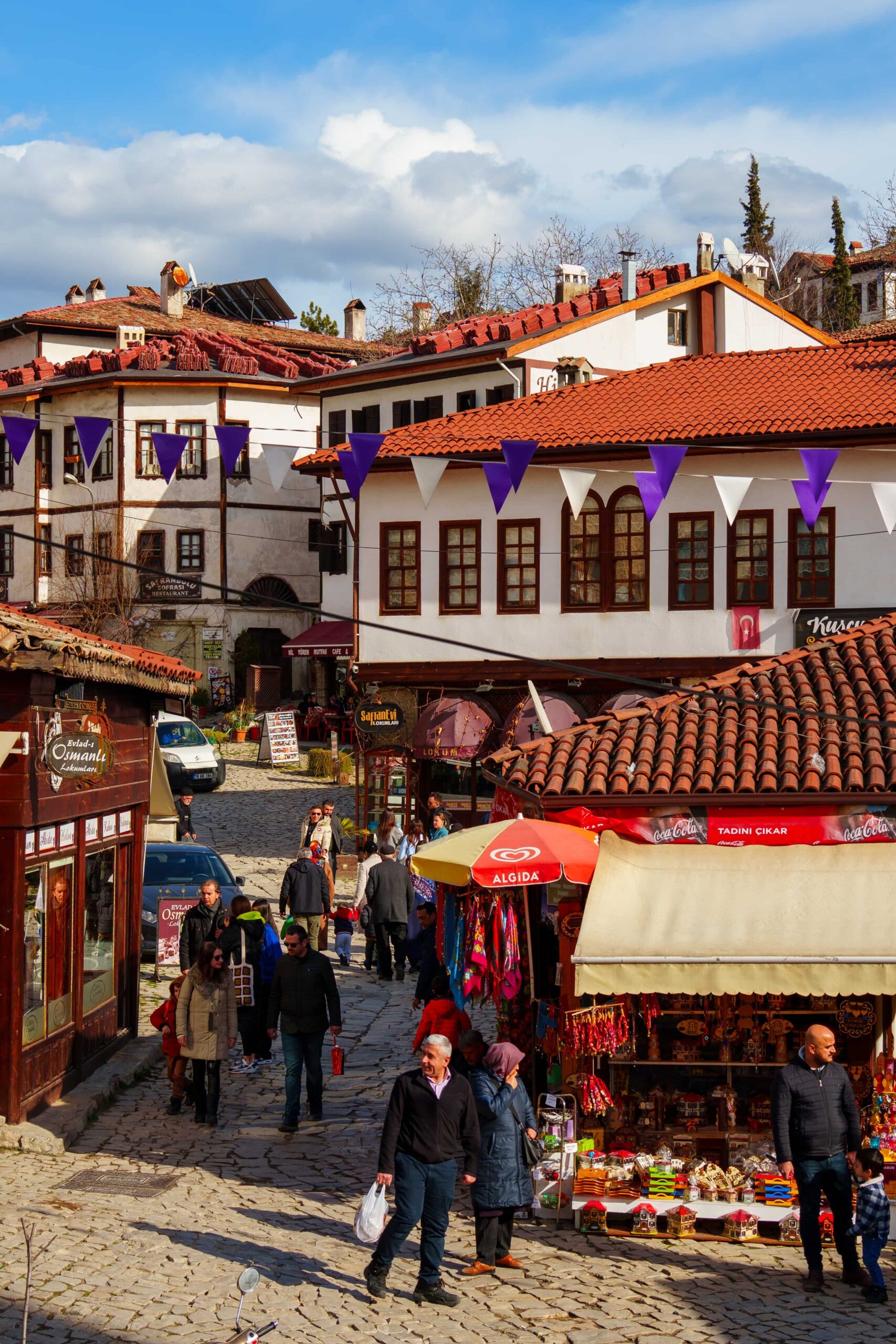 Safranbolu was once a stop on the trade route between Europe and the Orient. Its Ottoman architecture includes the old Carsi district, with hundreds of preserved, red-roofed Ottoman houses on cobblestone streets.