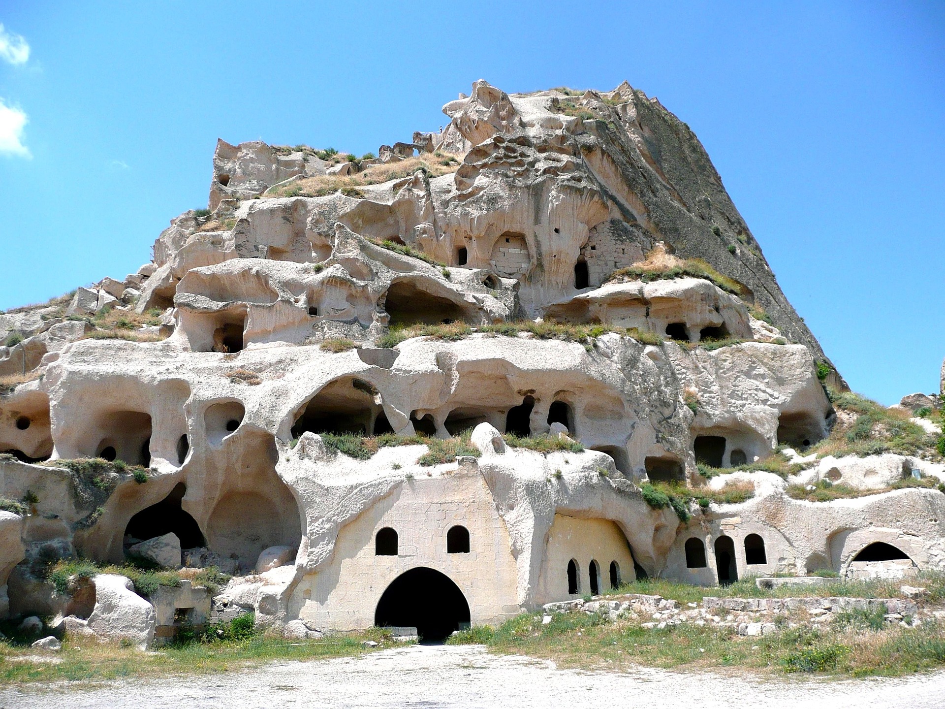 Centuries-old citadel perched on a rock spur, with commanding views of Cappadocia from the top.