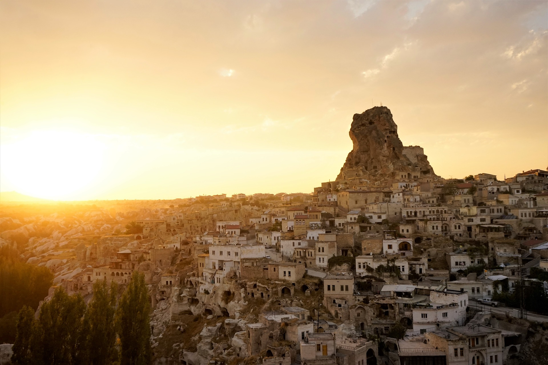 Centuries-old citadel perched on a rock spur, with commanding views of Cappadocia from the top.