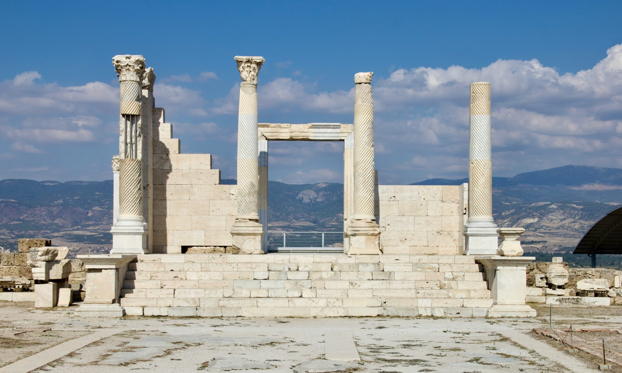 The ruins of the church in Laodicea